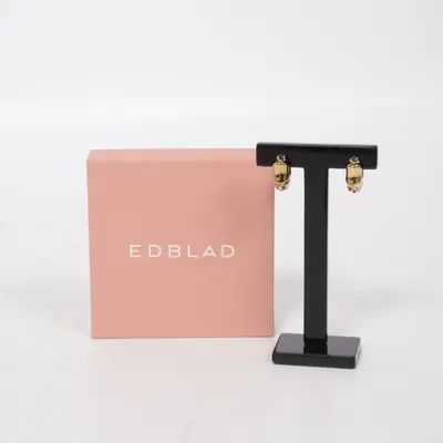 Örhängen (Guldfärgad) från Edblad Okänd metall