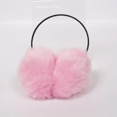 Earmuffs (Pink, Black)