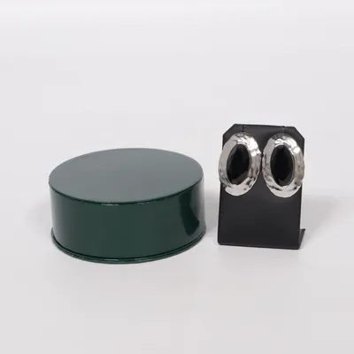 Earrings (Black, Silver) from Jane Kønig Stainless steel