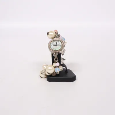 Armbandsur (Vit, Rosa, Silverfärgad) från White House Black Market