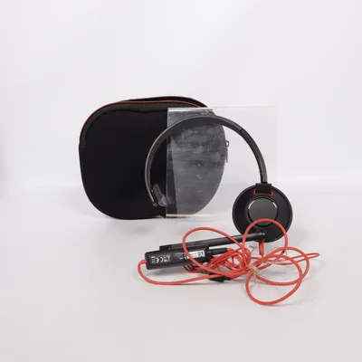 Headset (Sort, Rød) fra Poly