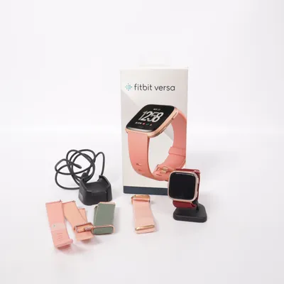 Smartwatch (Rosaguld, Pink) fra FitBit