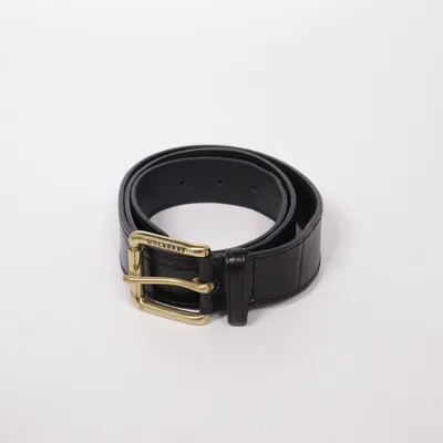 Riem (Zwart) van Mulberry Leer