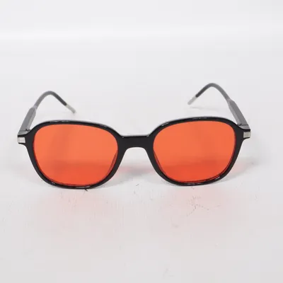Lunettes de soleil (Noir, Orange)