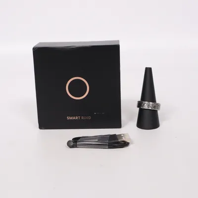 Ring (Smart ring  ansluts till app för träningsanalys.) Okänd metall