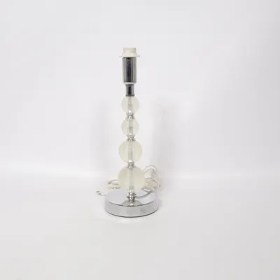 Lampfot (Silverfärgad, Vit) från Rusta