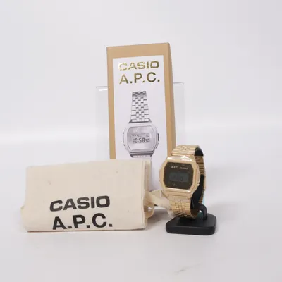 Wristwatch (Gold) from Casio x A.P.C
