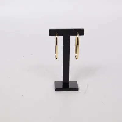 Örhängen (Ellisse Pianura 18 karat förgyllt 925 sterlingsilver ) från Sif Jakobs Okänd metall