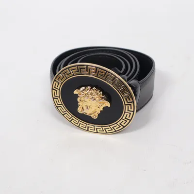 Bälte (Svart) från Versace Skinn