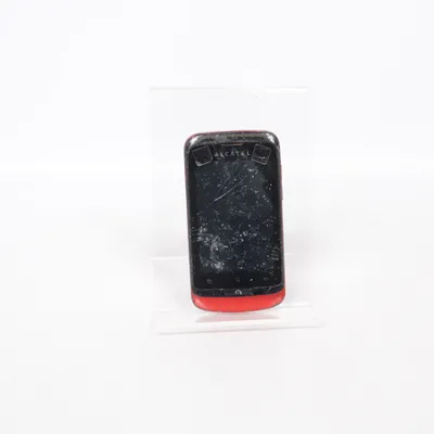 Smartphone (Sort, Rød) fra Alcatel