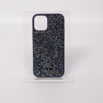Phone case (Blue) from Swarovski
