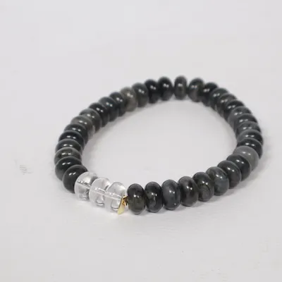 Armband (Svart, Transparent) från Pilgrim Plast