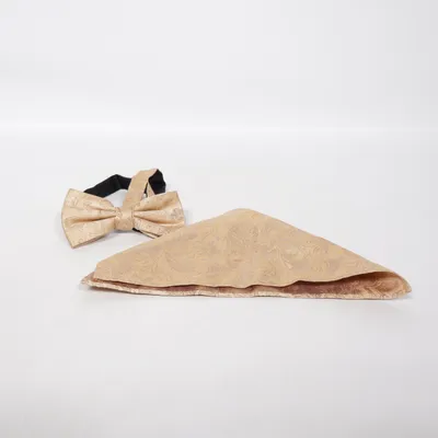 Vlinderdas (Beige) van Notch Zijde