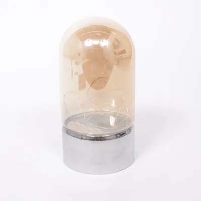 Natlampe (Sølv, Brun) fra Clas Ohlson