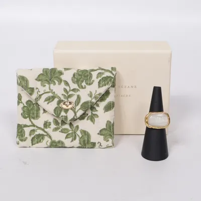 Ring (Guldfärgad, Vit) från Sézane Okänd metall