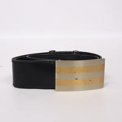Belt (Black) Faux leather