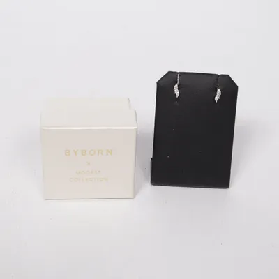 Boucles d'oreilles (Argent) de By Born Métal inconnu