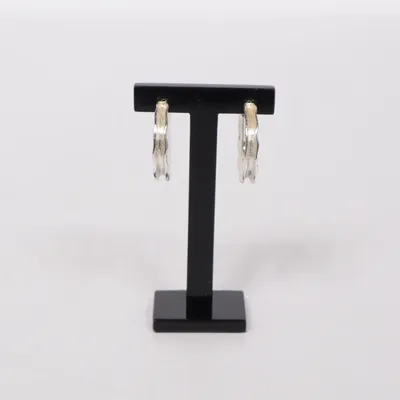 Örhängen (Silverfärgad) Okänd metall