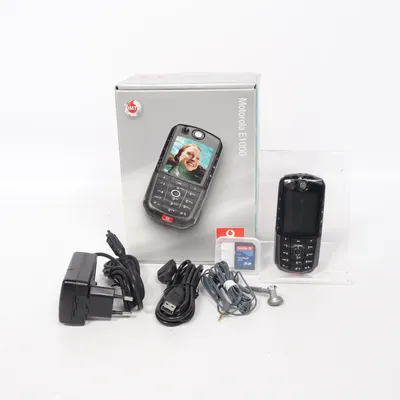 Mobile phone (E1000) from Motorola