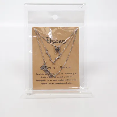 Halsband (Silverfärgad) Okänd metall