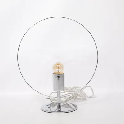 Bordslampa (Silverfärgad, Svart) från Cottex