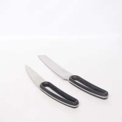 Knivset (Svart, Silverfärgad) från Herstal