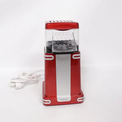 Popcorn machine (Rood, Zilver, Zwart) van Ambiano