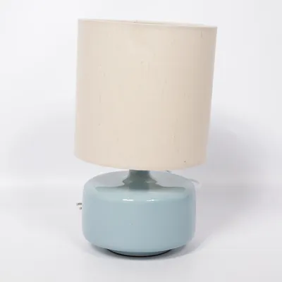 Bordslampa (Beige, Blå)