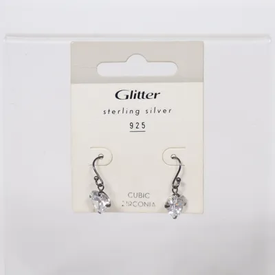 Örhängen (Silverfärgad) från Glitter Silver