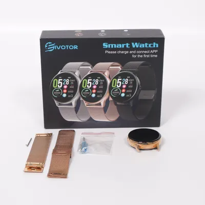Smartwatch (Goud, Zwart) van EIVOTOR
