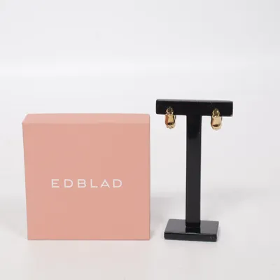 Örhängen (Guldfärgad) från Edblad Okänd metall