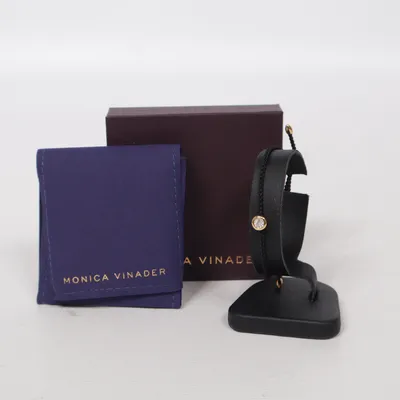 Armband (Svart, Guldfärgad) från Monica Vinader Okänd metall