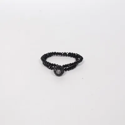 Armband (Svart) Plast