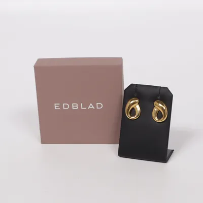 Oorbellen (Goud) van Edblad Onbekend materiaal