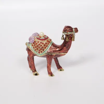 Figurine en porcelaine (Marron, Multicolore)