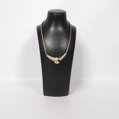 Ketting (Goud, Zwart) Onbekend materiaal