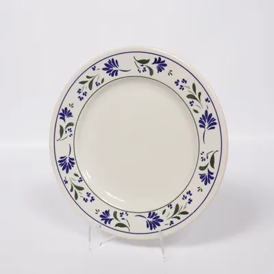 Tallrik (Vit, Flerfärgad)
