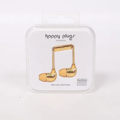 Hörlurar (Guldfärgad) från Happy Plugs