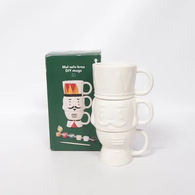 Mugg (Vit, Flerfärgad)