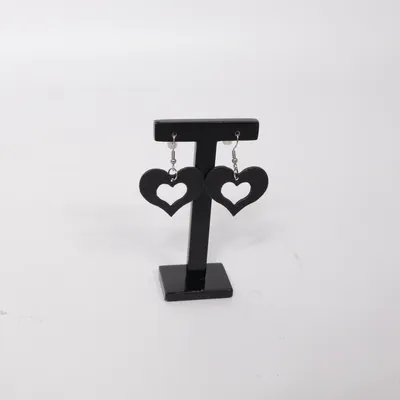 Earrings (Black) from Johann Wood