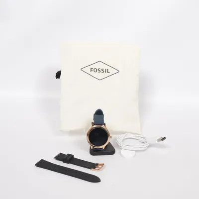 Smartwatch (Blå, Guldfärgad) från Fossil