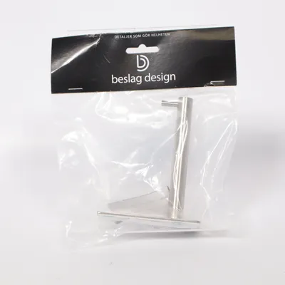 Toalettpappershållare (Silverfärgad) från Beslag Design