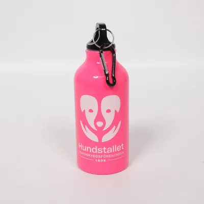 Vattenflaska (Rosa) från Hundstallet