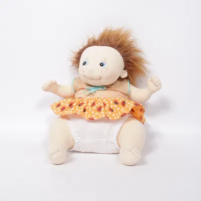 Doll (Beige, Orange, White) from Rubens Barn