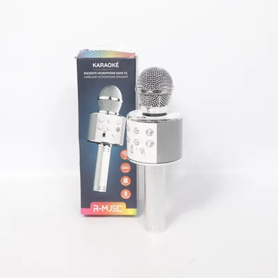 Karaokemaskin (Silverfärgad) från Music