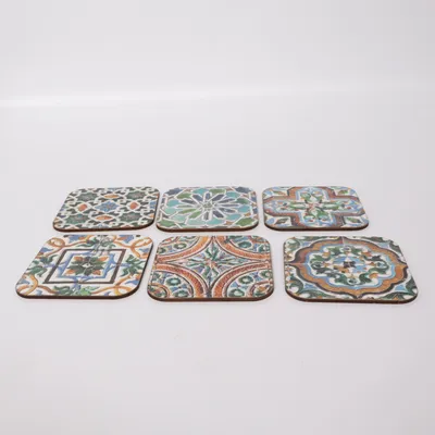 Coasters (Vintage Marrakesh tile coasters)