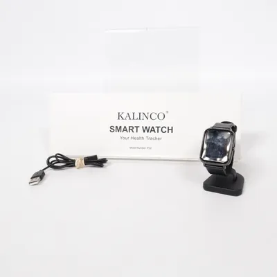 Smart watch (Black) from Kalinco