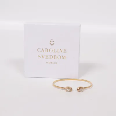 Armring (Guldfärgad) från Caroline Svedbom Okänd metall