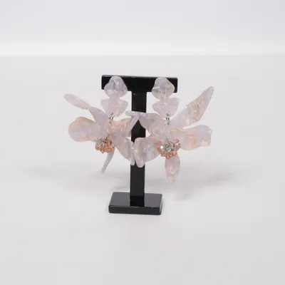 Örhängen (Lila, Beige, Flerfärgad) Plast