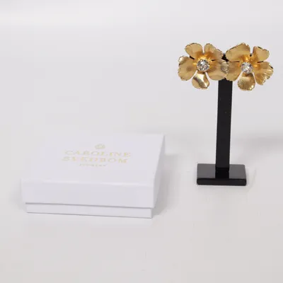 Örhängen (Guldfärgad) från Caroline Svedbom Okänd metall